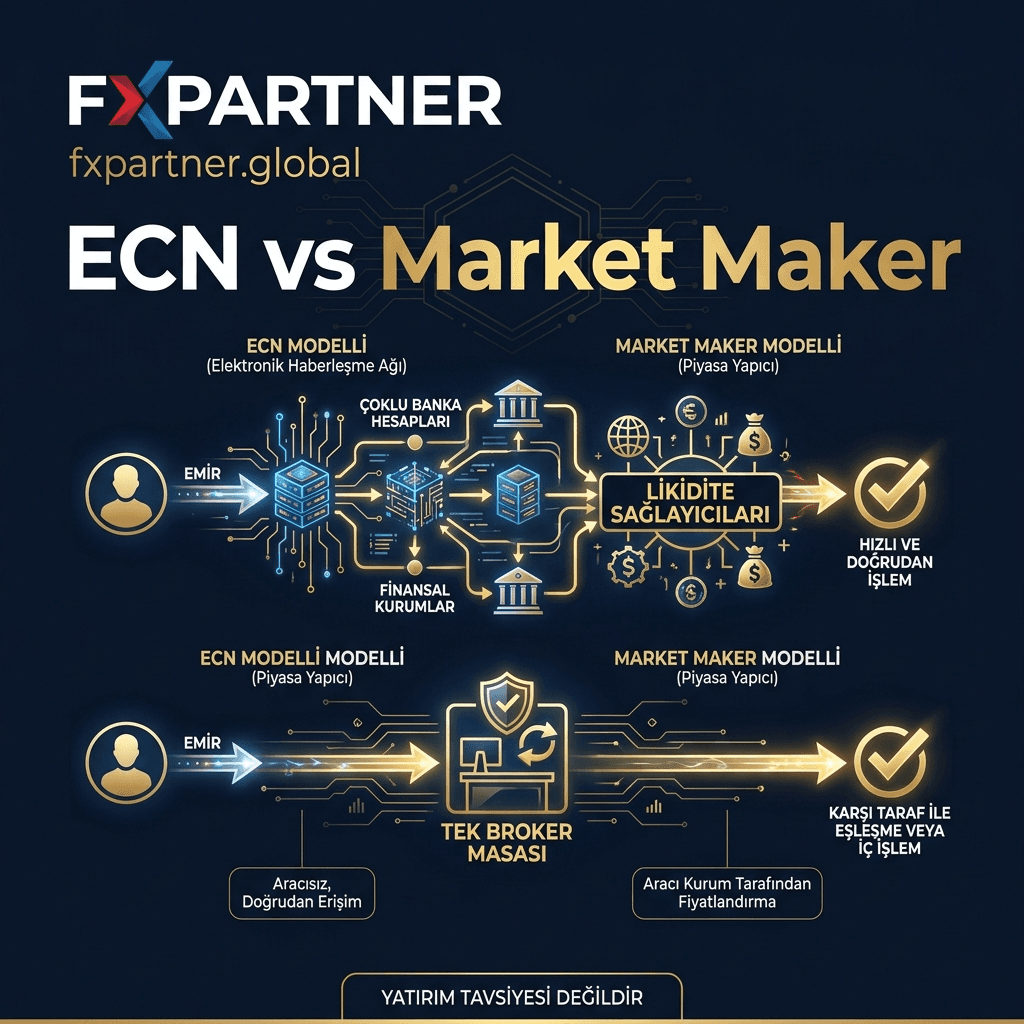 ECN ve Market Maker Broker Arasındaki Fark