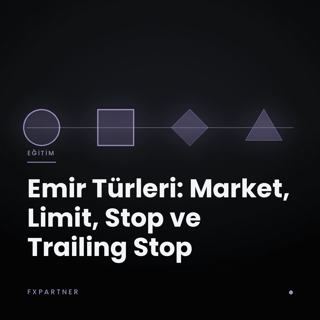 Emir Türleri: Market, Limit, Stop ve Trailing Stop Ne Zaman Kullanılır?