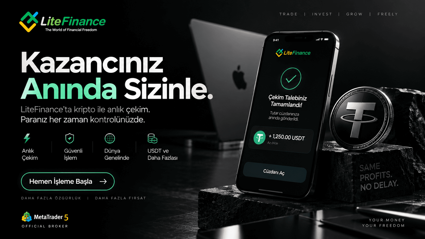 Lite Finance reklamı