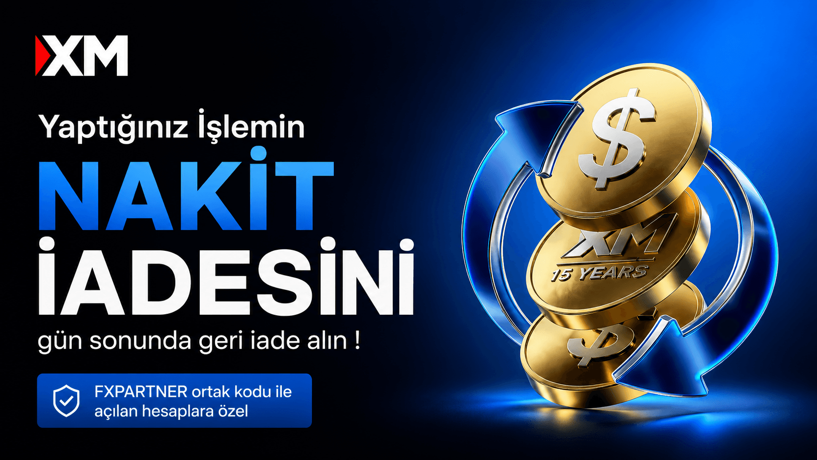 XM Nakit İadesi Kampanyası — Şimdiye Kadar 17.369$ Ödendi
